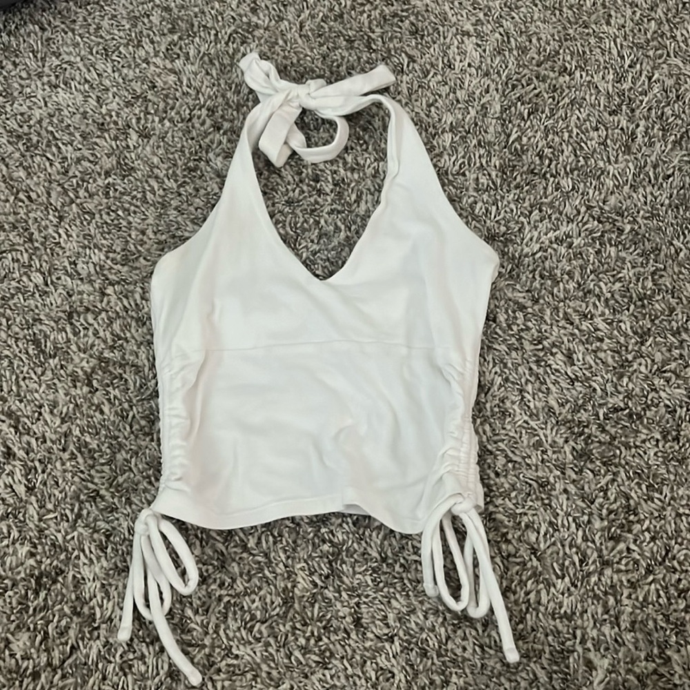 hollister cinch halter top